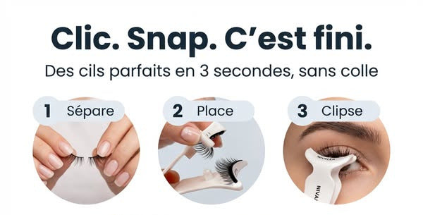 Cils Magnétiques avec Applicateur